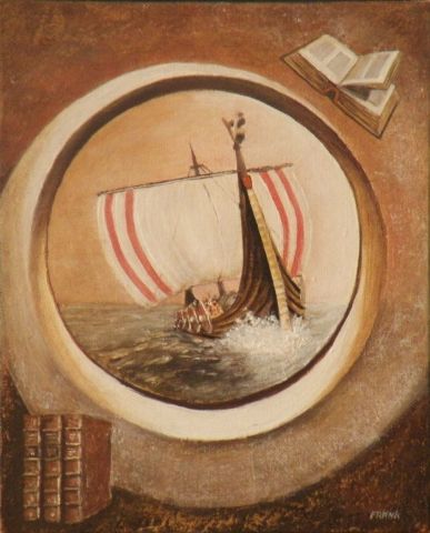 Epopée Viking - Peinture - Frank GODILLE