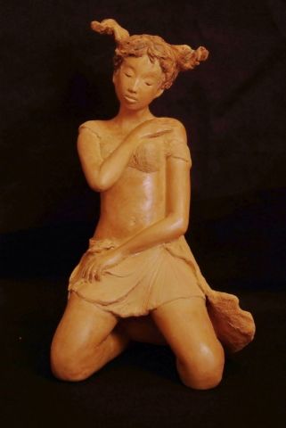 Belle de Lys - Sculpture - Florence MARTINI