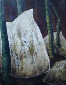 Voir cette oeuvre de jeanne SIBLER: troncs en rochers