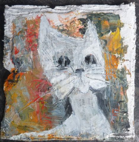 divine chatte - Peinture - marie josephe devismes divine chatte - Peinture - marie josephe devismes