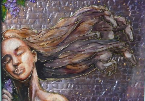 Le rêve à d'été dans la nuit - Peinture - Marisha Le rêve à d'été dans la nuit - Peinture - Marisha