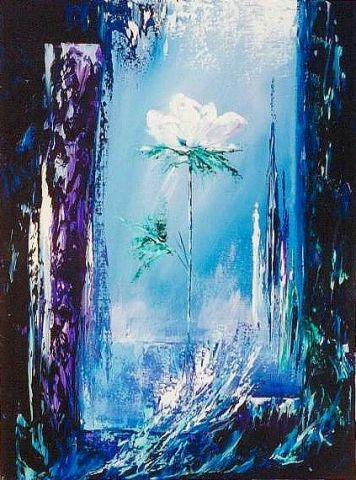 171 Lueur déspoire - Peinture - genevieve lagarde 171 Lueur déspoire - Peinture - genevieve lagarde