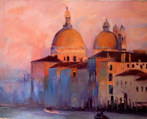 L'artiste Veronique LANCIEN - BRUME SUR VENISE L'artiste Veronique LANCIEN - BRUME SUR VENISE