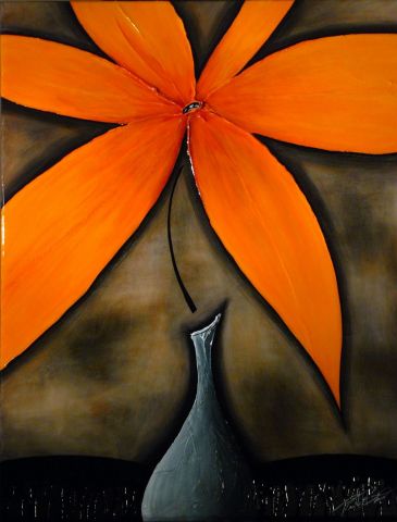 Orangina - Peinture - Rachel Boisvert Orangina - Peinture - Rachel Boisvert