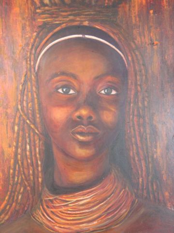 L'artiste VERONIKA L - Namibienne