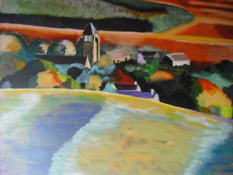 vers Soucy - Peinture - Genevieve desthuilliers vers Soucy - Peinture - Genevieve desthuilliers