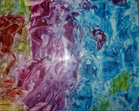 Mur de Couleurs - Peinture - M Bouiss Creations Mur de Couleurs - Peinture - M Bouiss Creations