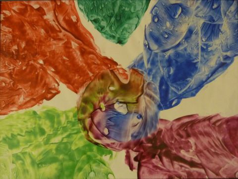 Spirale Centrale - Peinture - M Bouiss Creations Spirale Centrale - Peinture - M Bouiss Creations