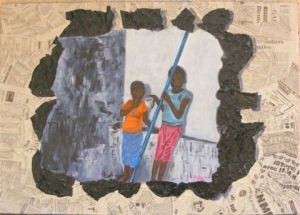 Voir le détail de cette oeuvre: enfants mahorais