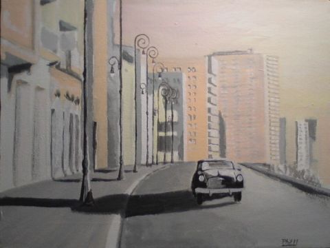 Habana - Peinture - Philippe LANTERI