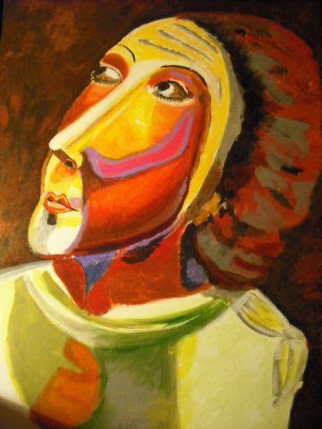 L'artiste Genevieve desthuilliers - La femme clown