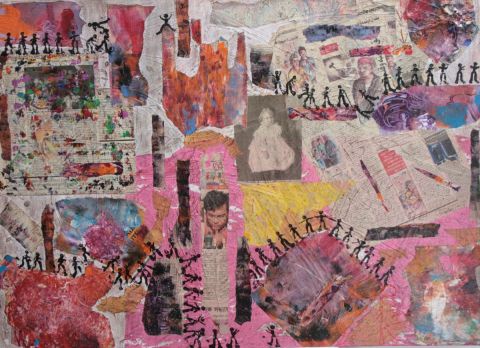 autour du monde - Peinture - carole zilberstein autour du monde - Peinture - carole zilberstein