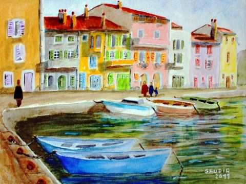 Quai Brescon - Peinture - GAUDIR Quai Brescon - Peinture - GAUDIR