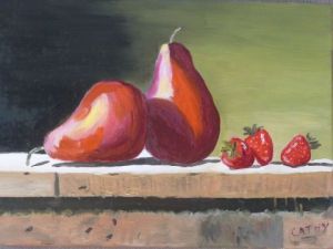 Voir le détail de cette oeuvre: poires, fraises