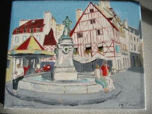 Voir le détail de cette oeuvre: Place du Bareuzai , Dijon