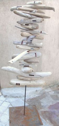 L'artiste carole zilberstein - tempête II L'artiste carole zilberstein - tempête II