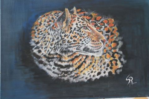 L'artiste sandra PIERRE - le guépard