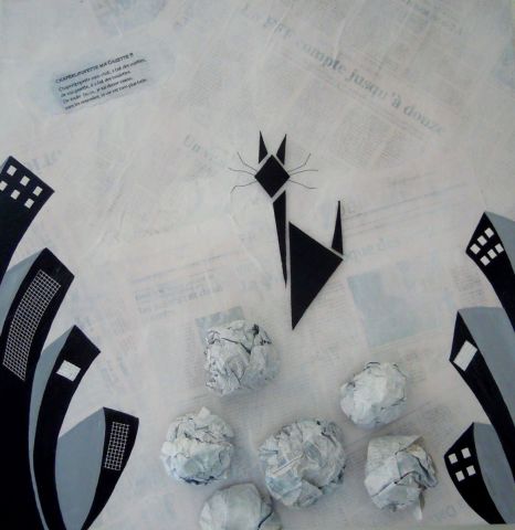 Chaperlipopette ma gazette!!! - Peinture - CHSART Chaperlipopette ma gazette!!! - Peinture - CHSART