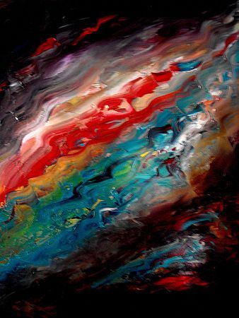 Rainbow  - Peinture - Pierre Paul Marchini