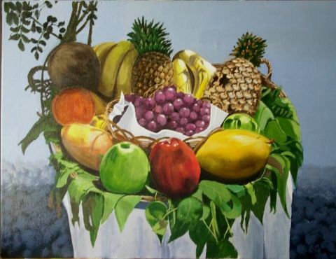 L'artiste Feo - panier de fruits