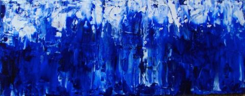 Esprits bleus - Peinture - Oria