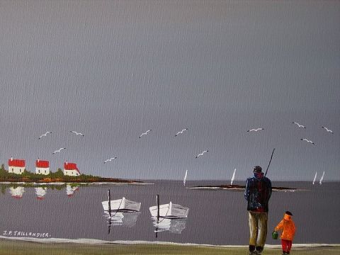 EN NOVEMBRE - Peinture - J-PAUL TAILLANDIER EN NOVEMBRE - Peinture - J-PAUL TAILLANDIER