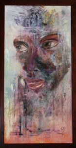Peinture de Felix: DESESPOIR AFRICAIN