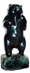 Sculpture de Bernard CHOPIN : l'ours