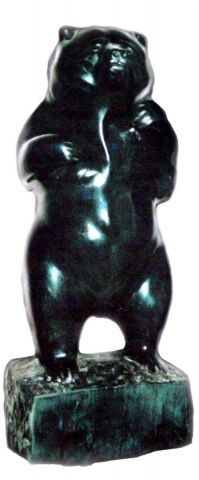 l'ours - Sculpture - Bernard CHOPIN 