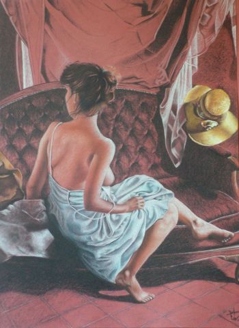 Nu Drapé 46 - Dessin - Lambda Nu Drapé 46 - Dessin - Lambda