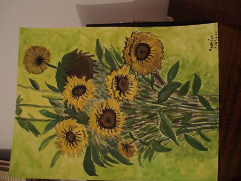 L'artiste soleil - fleur