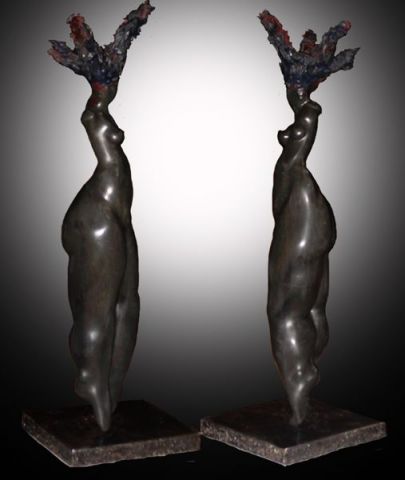 Roxanne - Sculpture - Bernard CHOPIN 