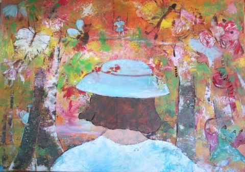 LUCILLE - Peinture - Rosiane Priam LUCILLE - Peinture - Rosiane Priam