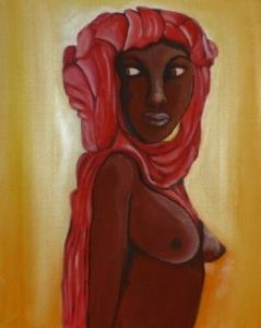 Voir cette oeuvre de mi'chelle: femme africaine