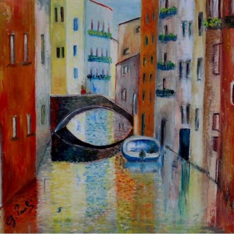 Venise3 - Peinture - Paoli