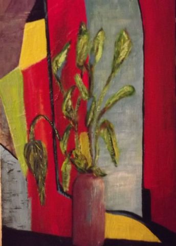 Feuilles en bouquet - Peinture - NAMI Feuilles en bouquet - Peinture - NAMI