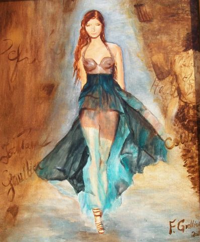 DEFILE HAUTE COUTURE JPG PRINTEMPS ETE - Peinture - Francoise GRELLIER DEFILE HAUTE COUTURE JPG PRINTEMPS ETE - Peinture - Francoise GRELLIER