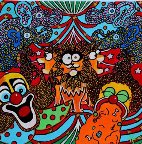 L'artiste fiorella-matias - le cirque bouge la lionne