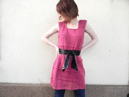 Tunique robe d'été - Art textile - jetricote Tunique robe d'été - Art textile - jetricote