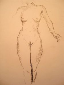 Peinture de mario: corps de femme 