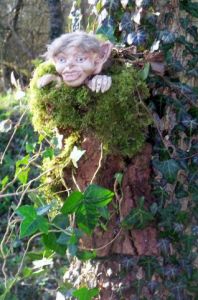 Sculpture de maiween: troll des bois