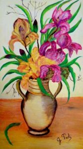 Peinture de Paoli: les iris