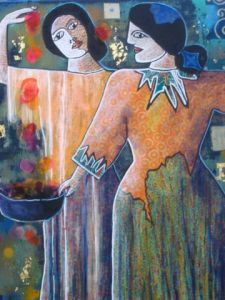 Peinture de ANTOINE MELLADO: L'enchanteresse .