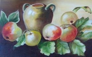 Voir cette oeuvre de Lifa: Cruche et pommes