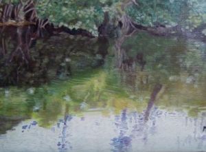 Voir cette oeuvre de DANIELE MORGANTI: rivière harmonie verte