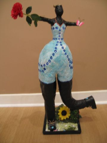 NANA DANS LE JARDIN DU PARADIS - Sculpture - C B GUERRY NANA DANS LE JARDIN DU PARADIS - Sculpture - C B GUERRY