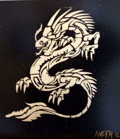 L'artiste cyril nguyen thanh - dragon