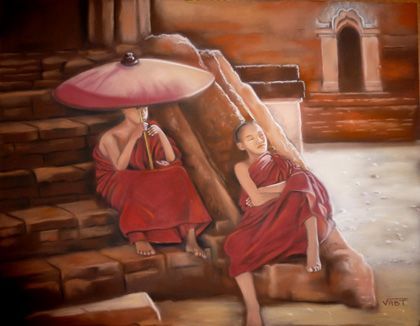 Bagan - Peinture - Abt Veronique