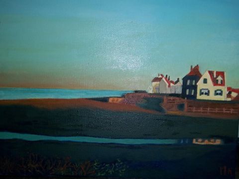 aurore sur Audresselles (côte d'Opale) - Peinture - DANIELE MORGANTI aurore sur Audresselles (côte d'Opale) - Peinture - DANIELE MORGANTI