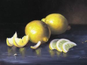 Voir cette oeuvre de BENOIT QUESNEL: citrons et rondelles